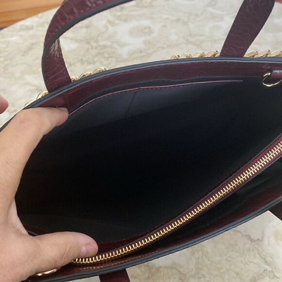 NEW! Aldo Nilo Croc Embossed Large Tote/Work Bag - Picture 10 of 13